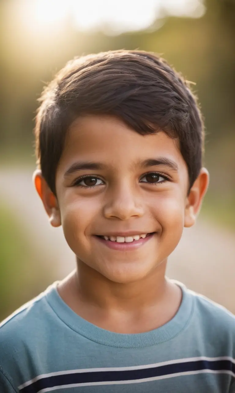 example of a child generated by the AI