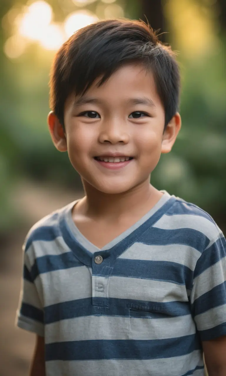 example of a child generated by the AI