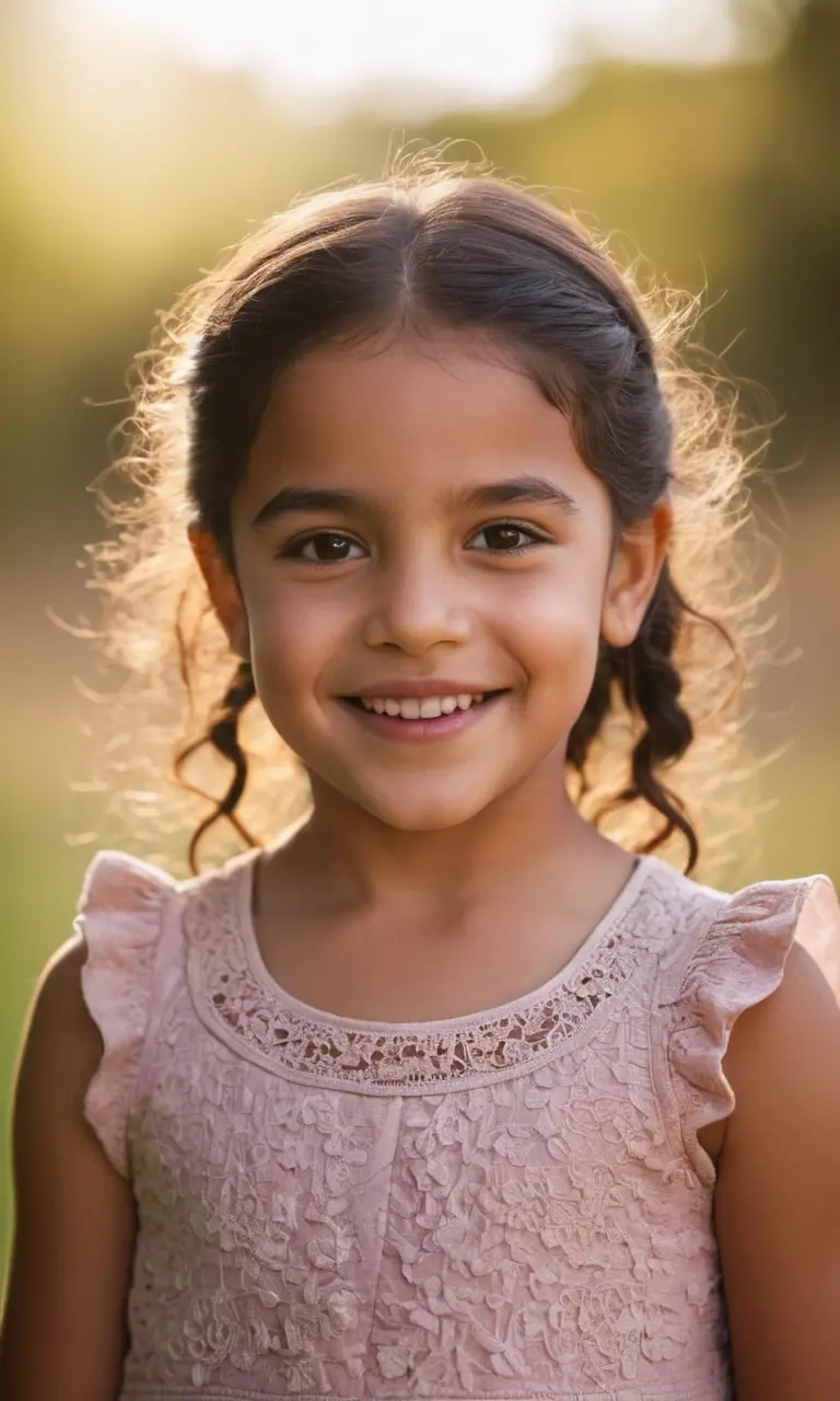 example of a child generated by the AI