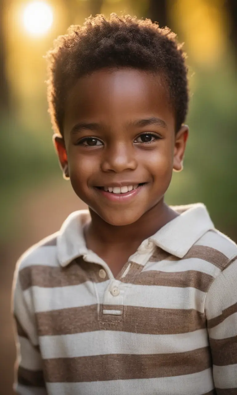 example of a child generated by the AI