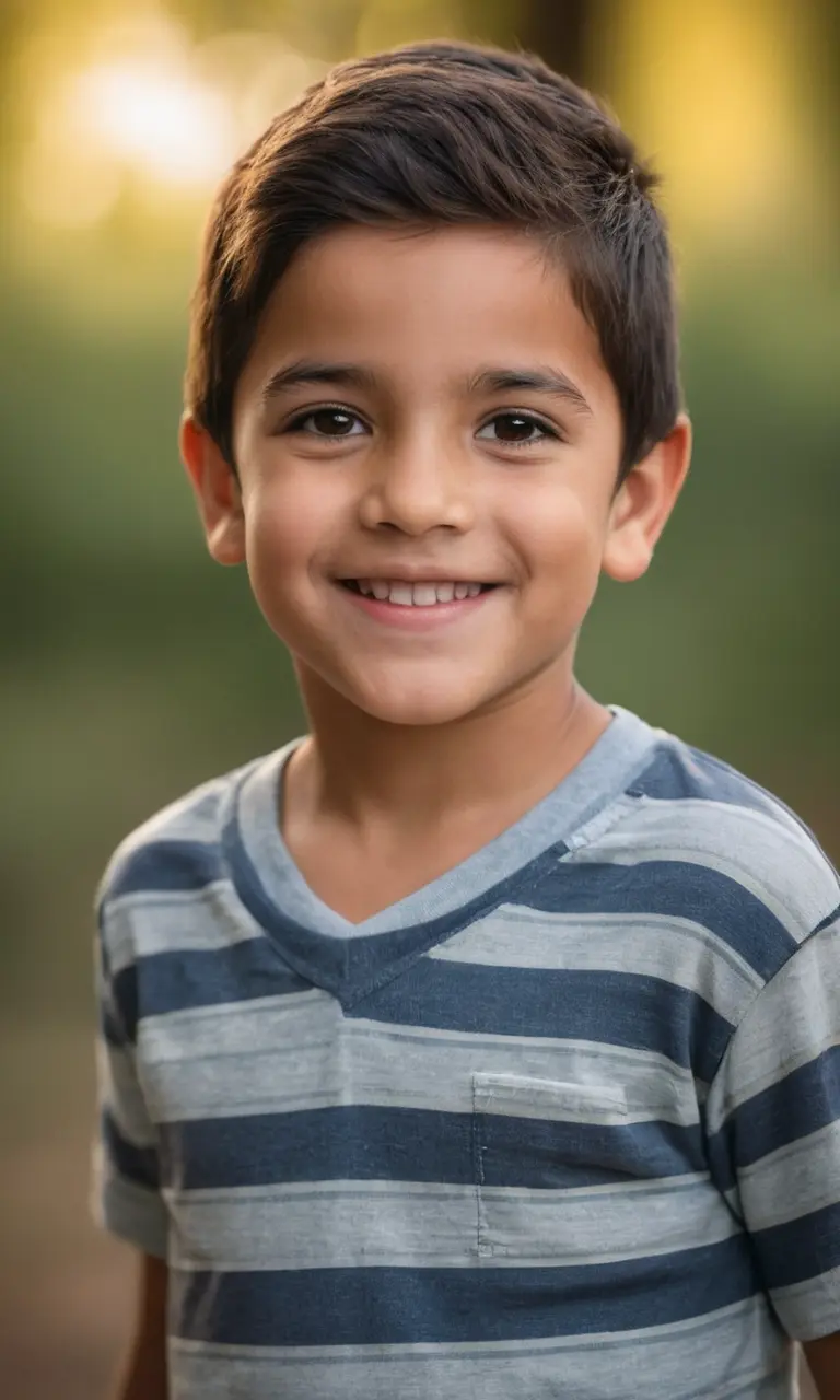 example of a child generated by the AI