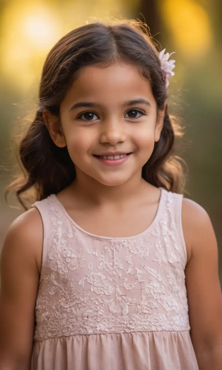 example of a child generated by the AI